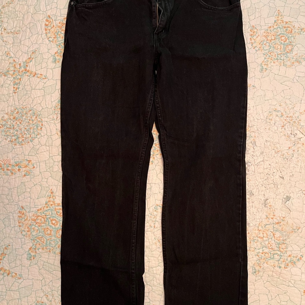 Arizona Jean Company Black Straight Jeans